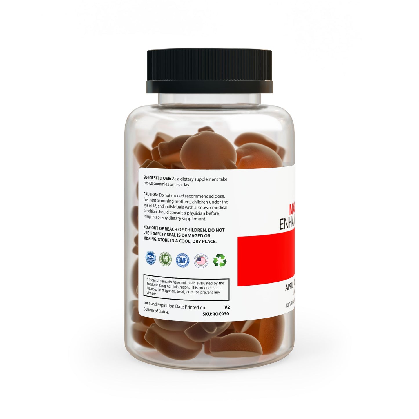 Apple Cider Vinegar Gummies (60 Gummies)